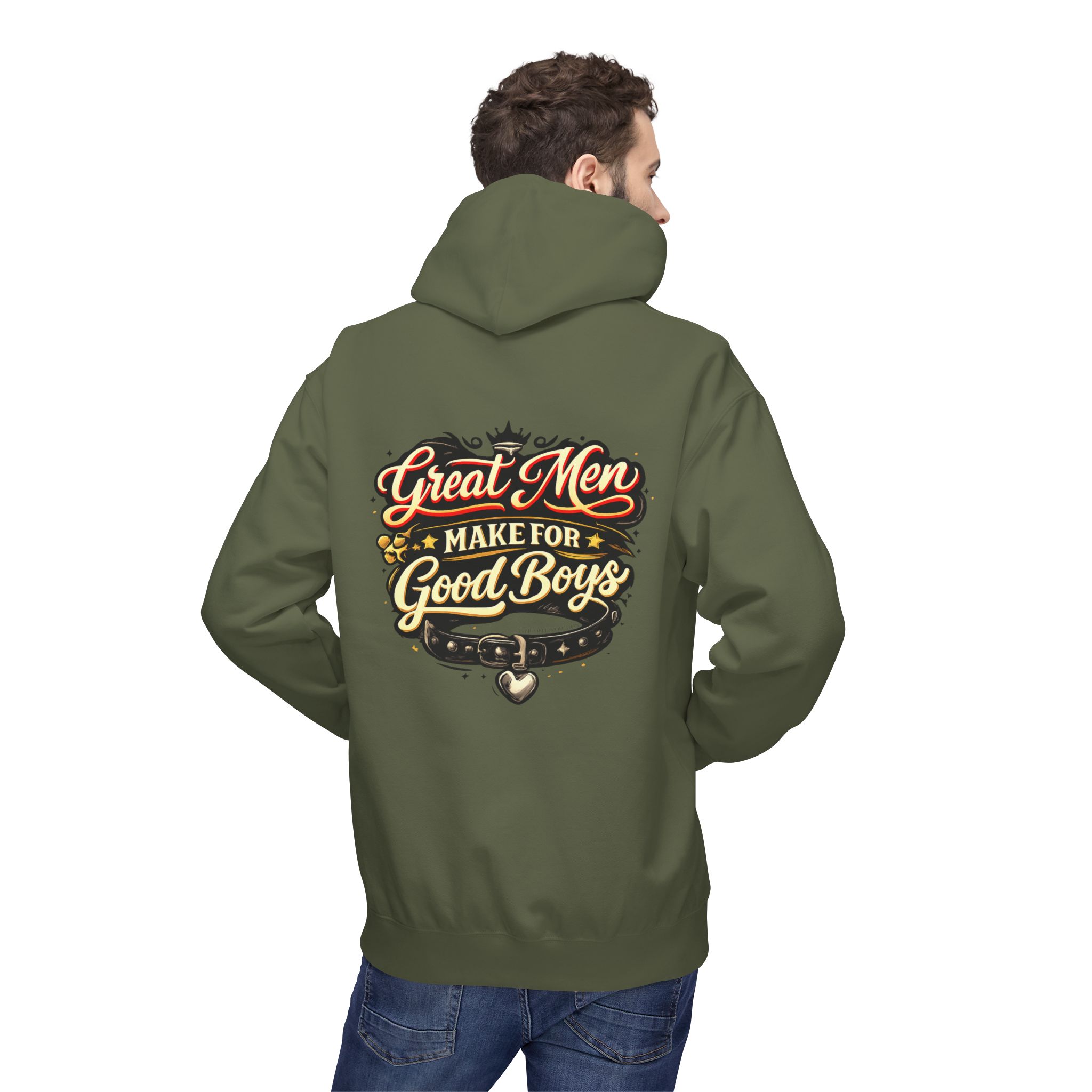 “Great Men Make for Good Boys” Pullover Hoodie - Image 14