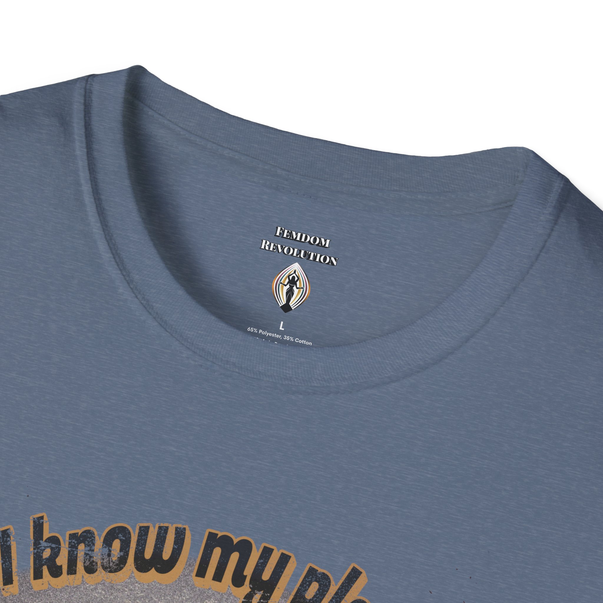 "I know my place" FLR Softstyle T-Shirt - Image 30