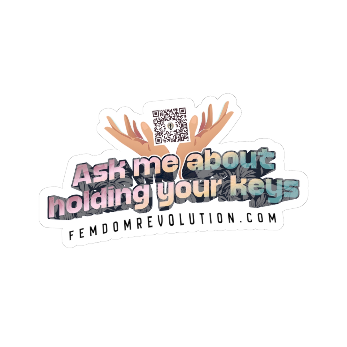 Keyholder Promo QR Sticker