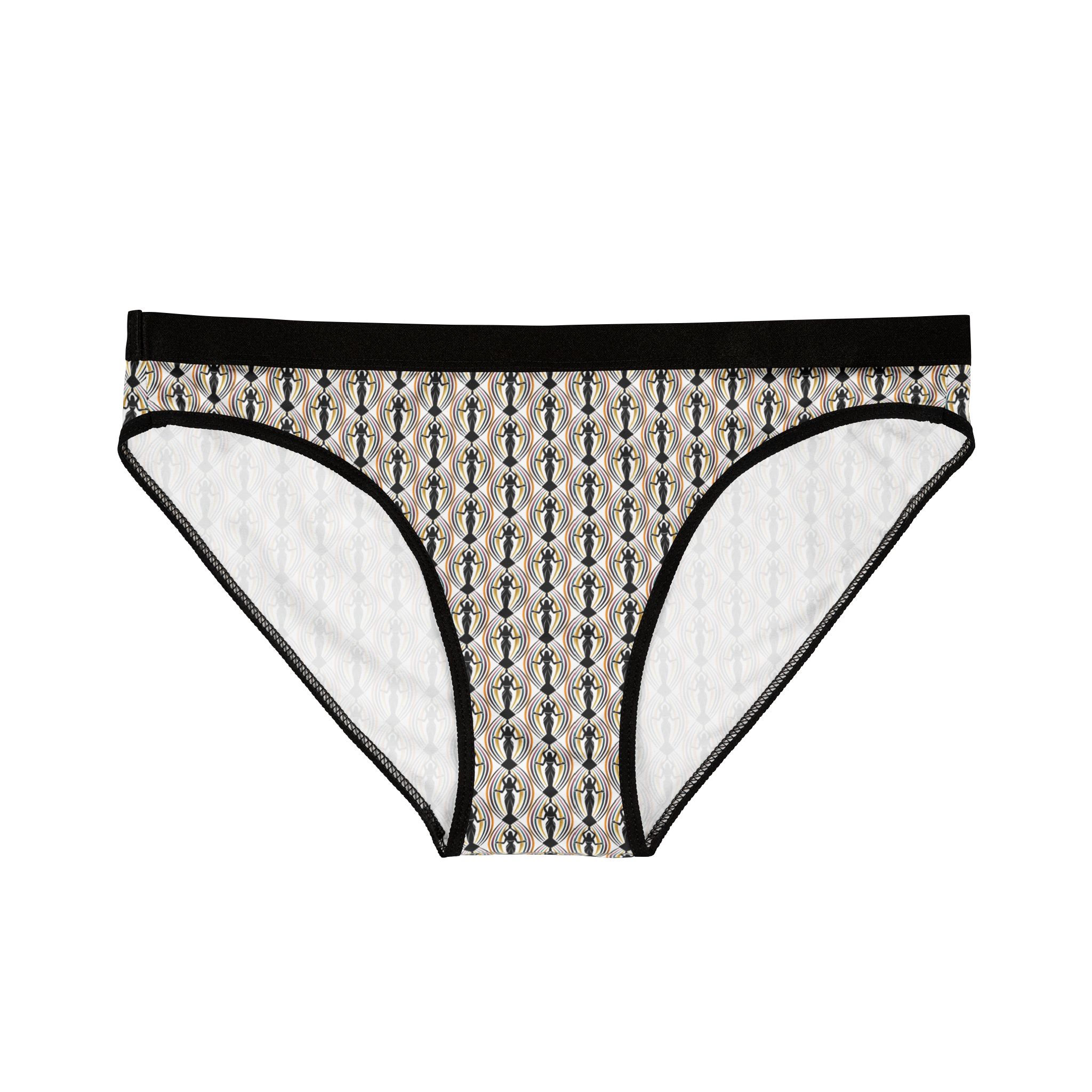FemRev Print Panties Bikini Briefs - Image 4