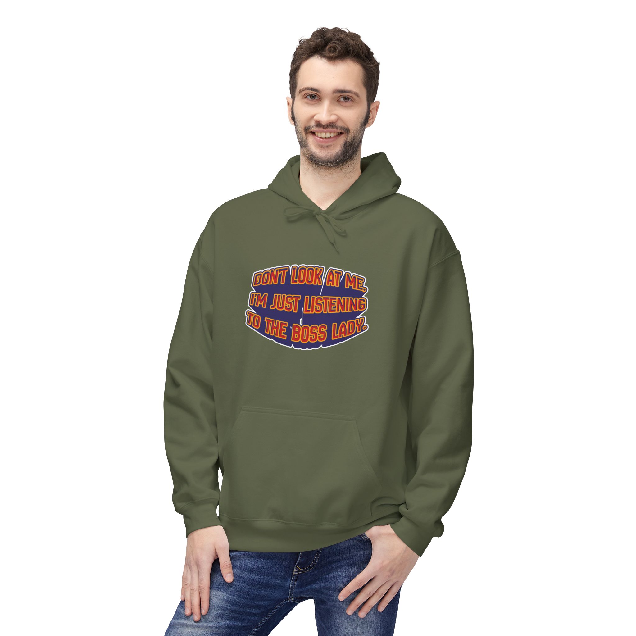 "Listen & OBEY" Fleece Hoodie - Image 11