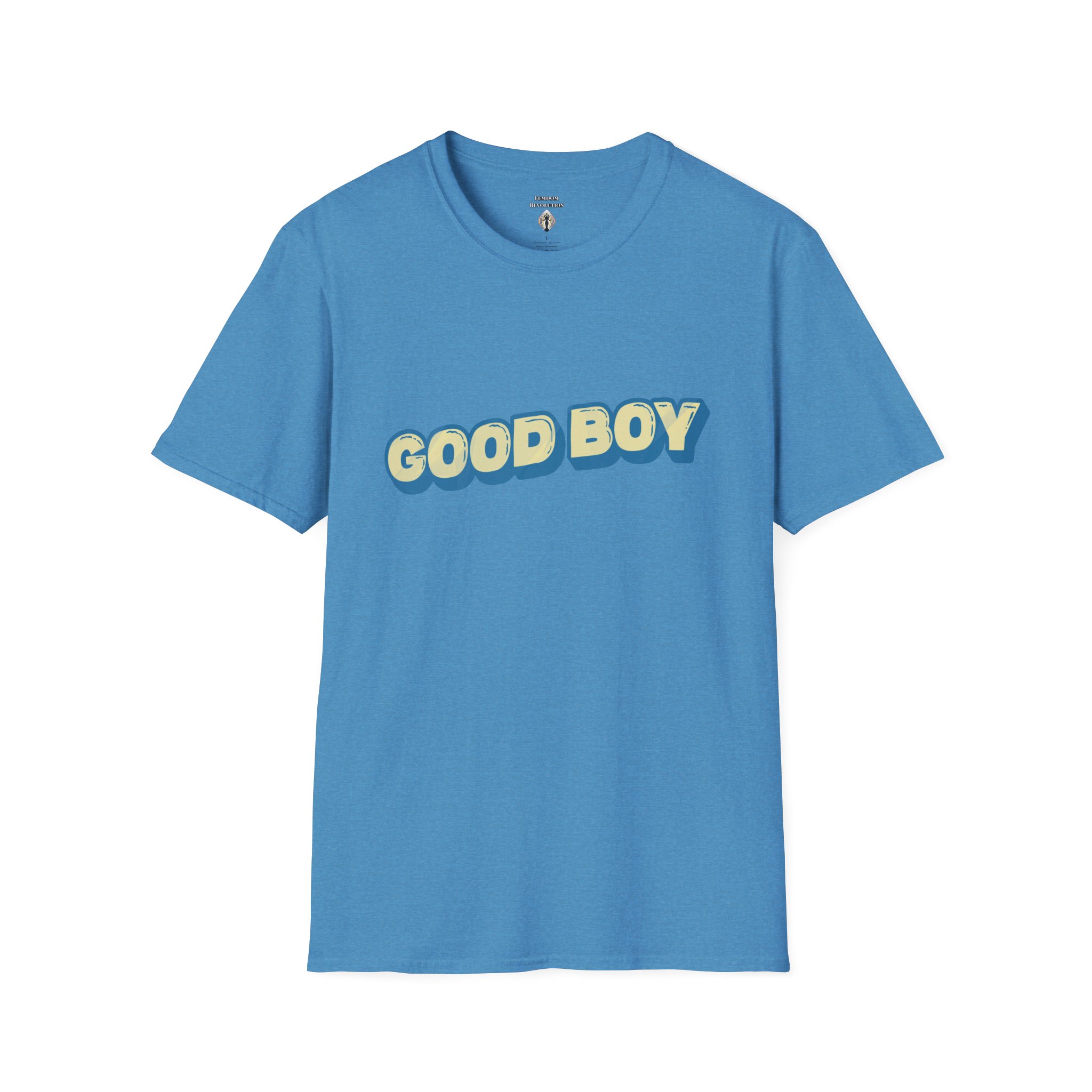 "Good boy" Unisex Softstyle T-Shirt - Image 71