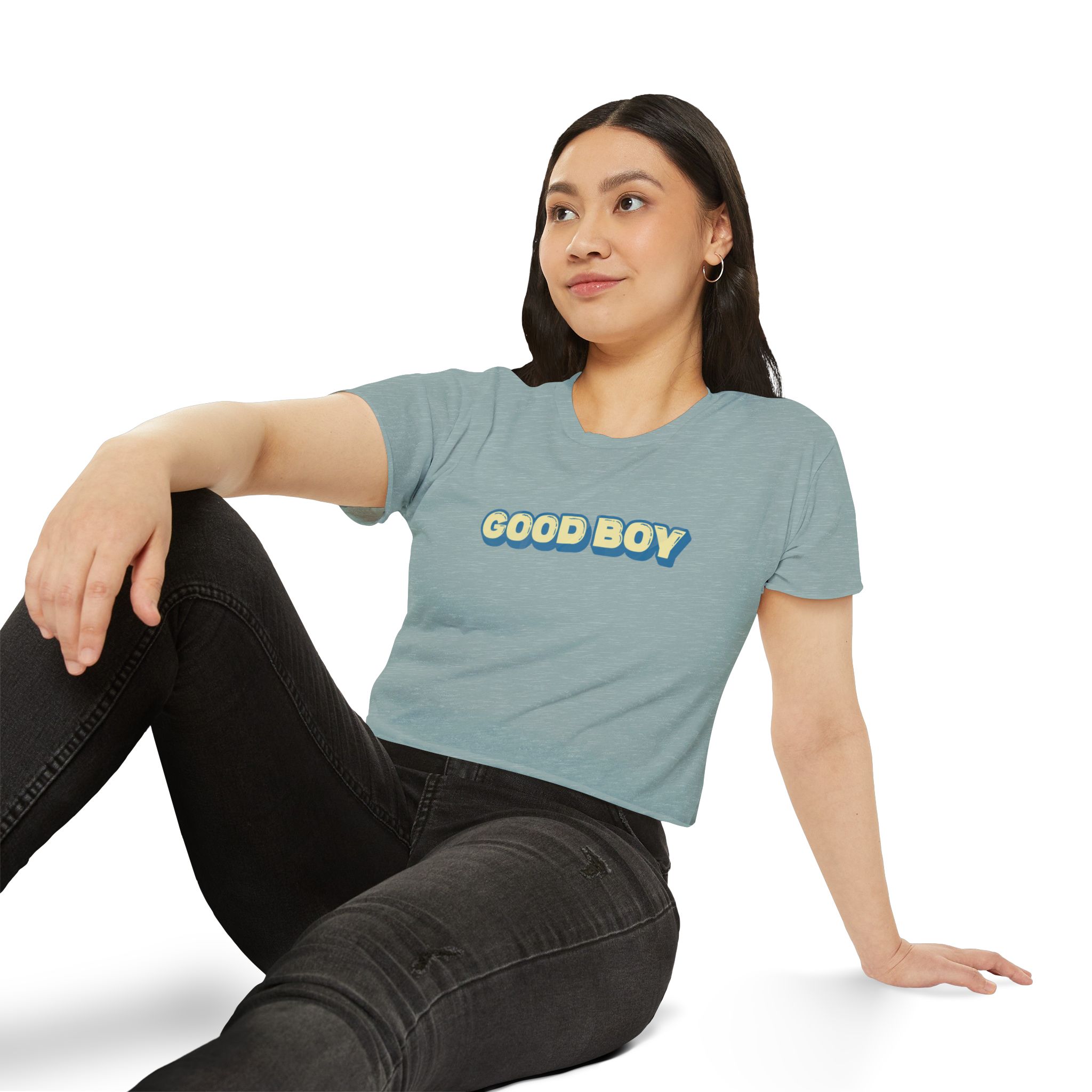 "Good Boy" Crop Top - Image 25