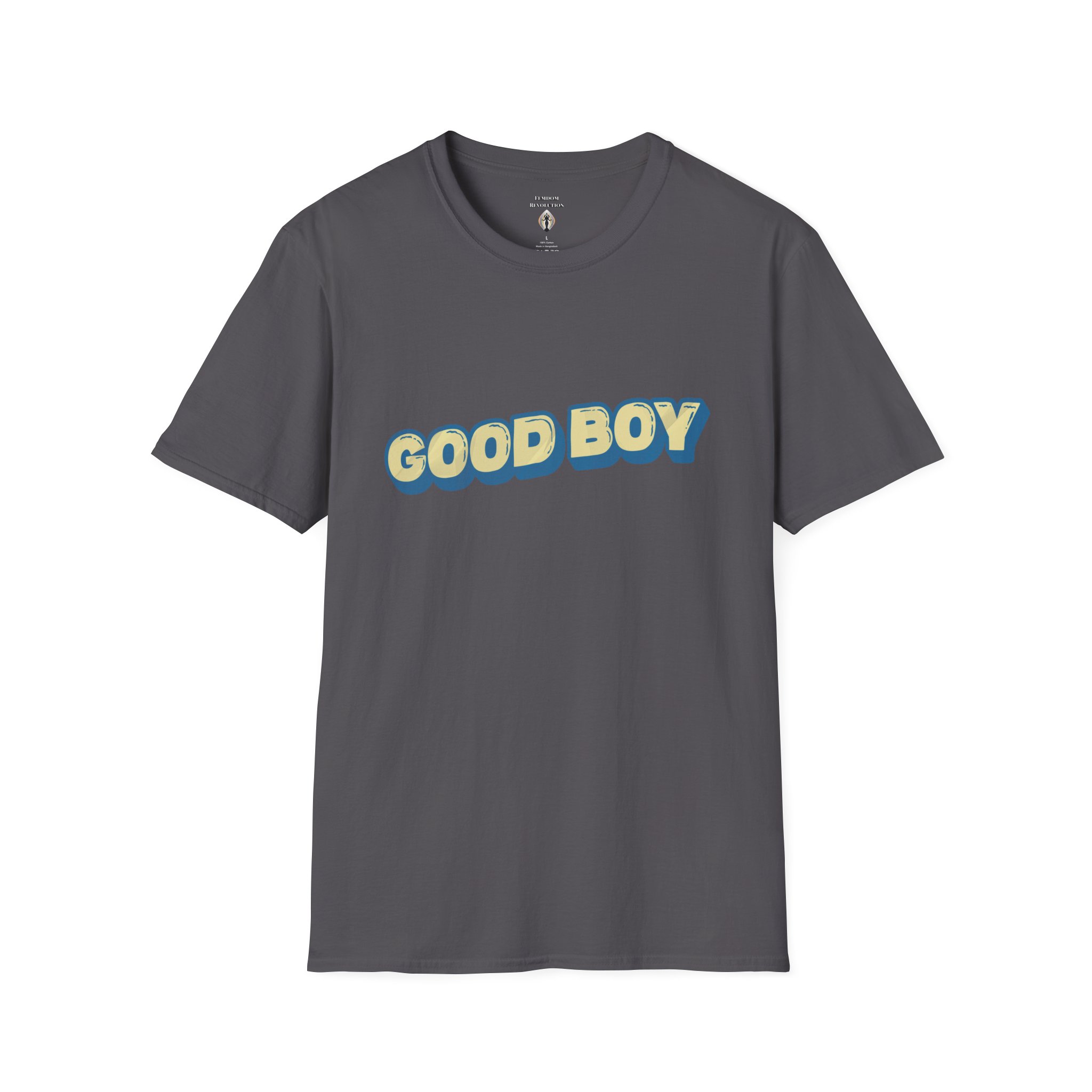 "Good boy" Unisex Softstyle T-Shirt - Image 81