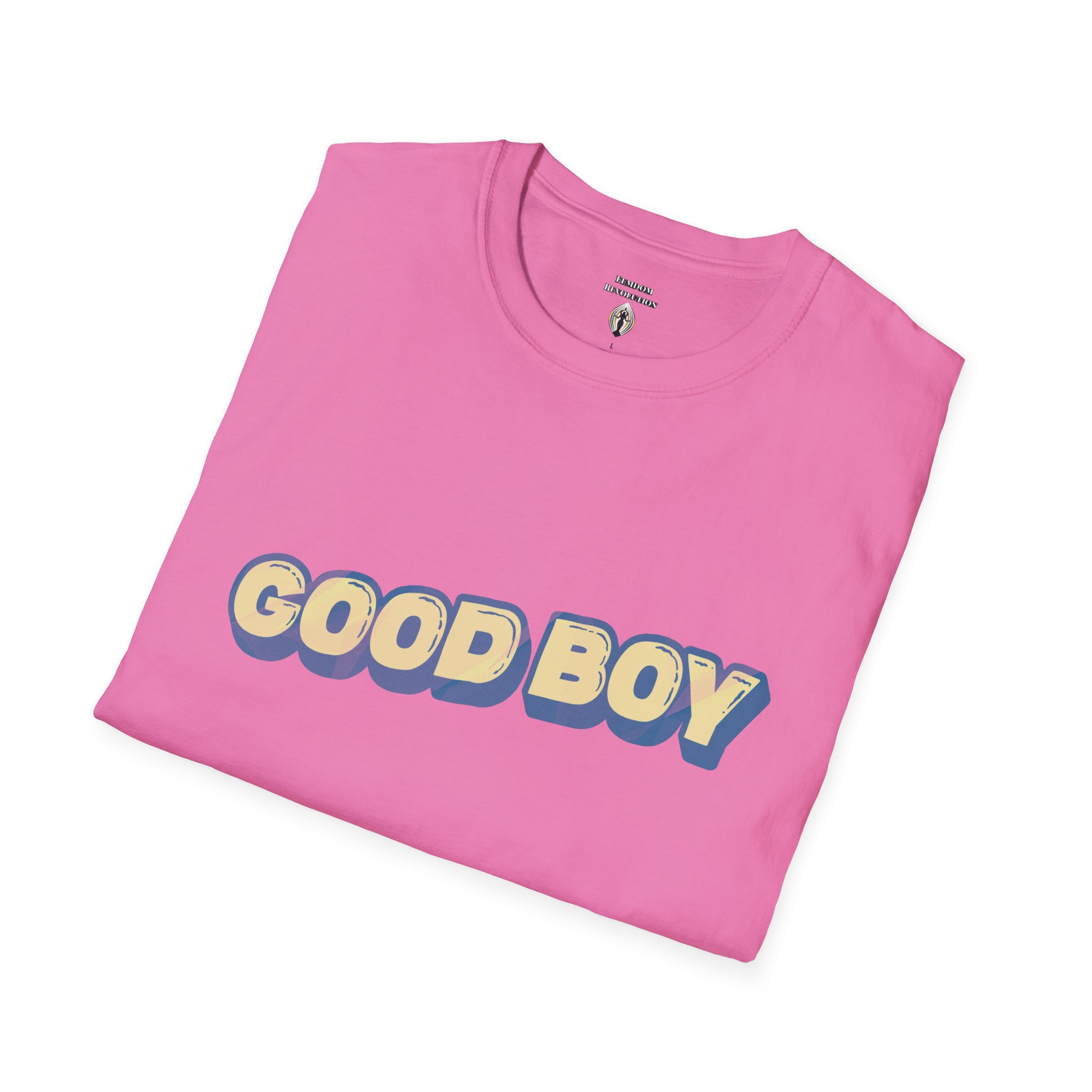 "Good boy" Unisex Softstyle T-Shirt - Image 144