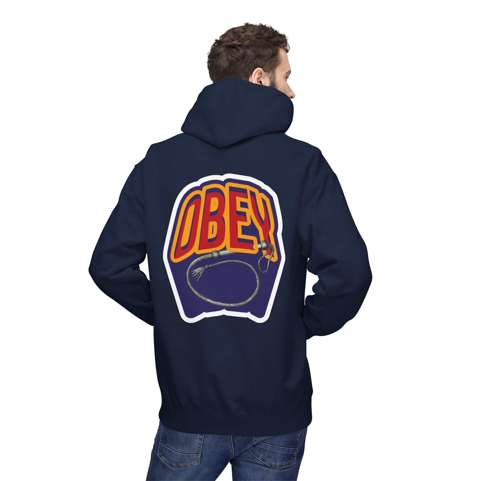 "OBEY" Unisex Fleece Hoodie - Image 24