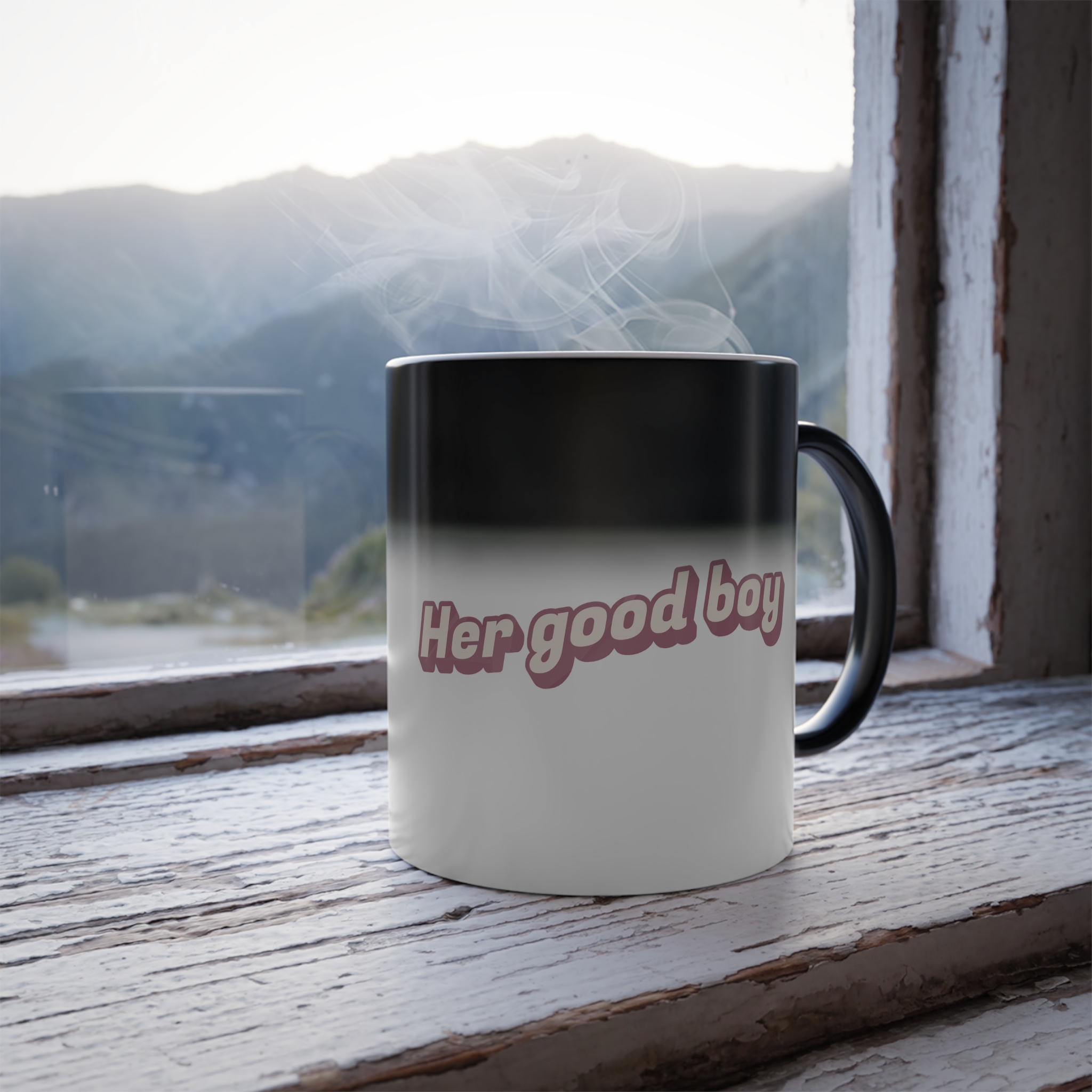 "Her Good Boy" Morphing Mug