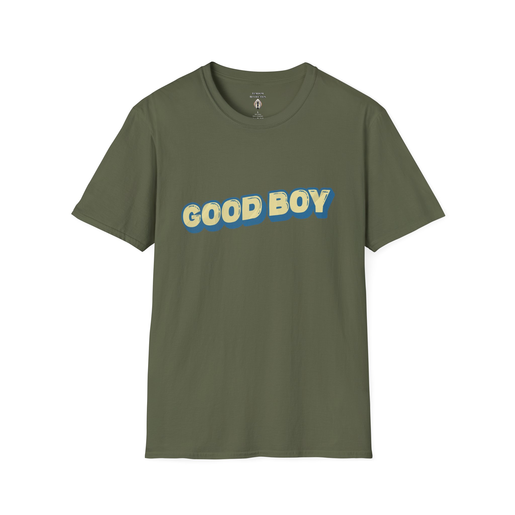 "Good boy" Unisex Softstyle T-Shirt - Image 51