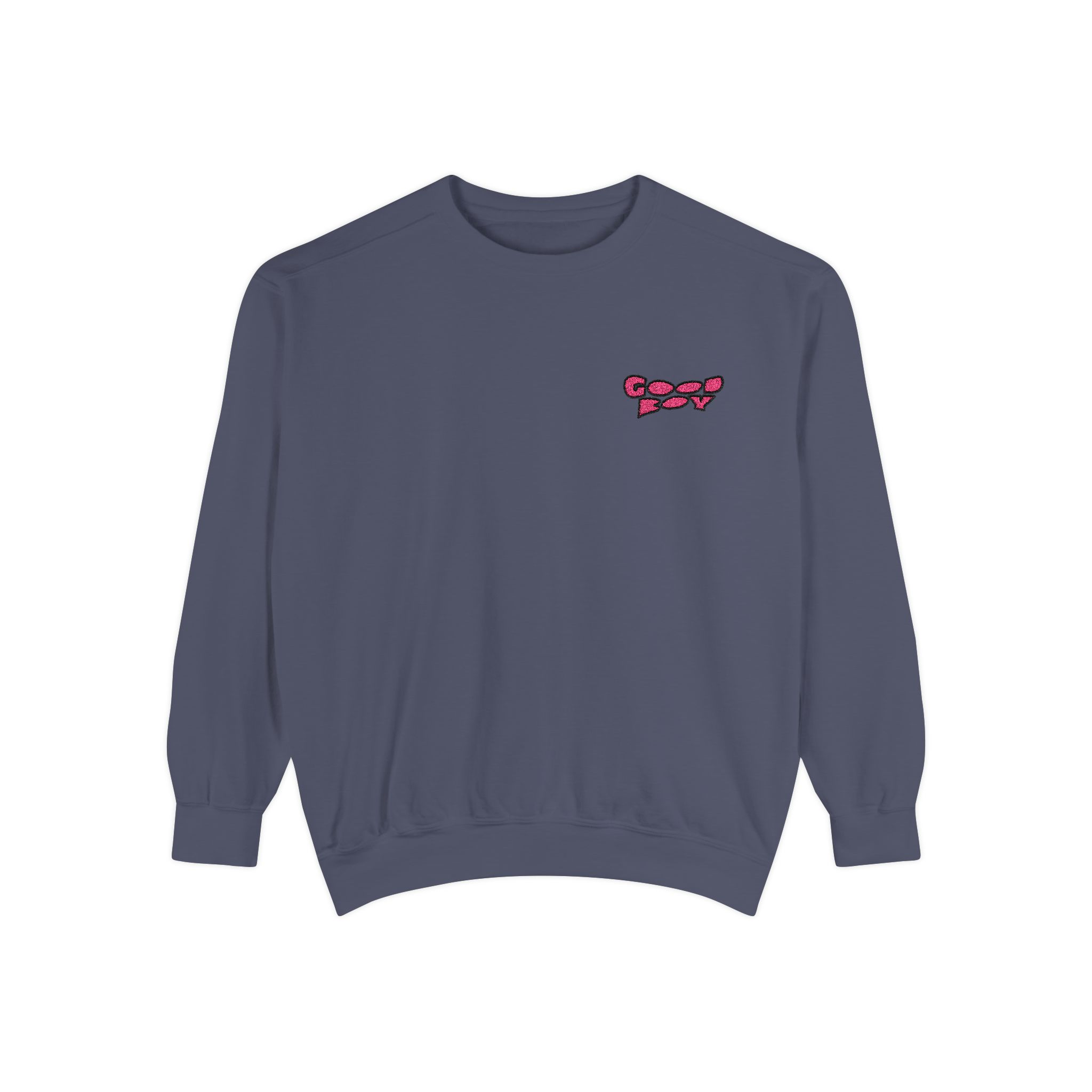 "Good Boy" Bold Embroidered Sweater - Image 25