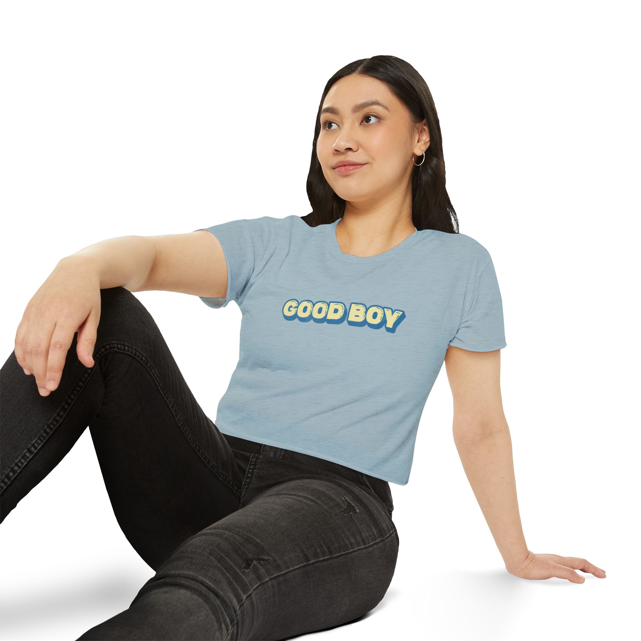"Good Boy" Crop Top - Image 30