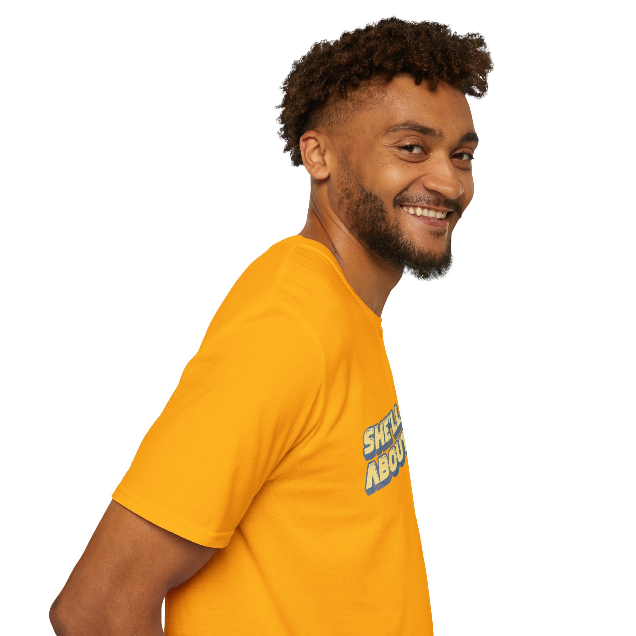 "She'll hear about this" Softstyle T-Shirt - Image 88