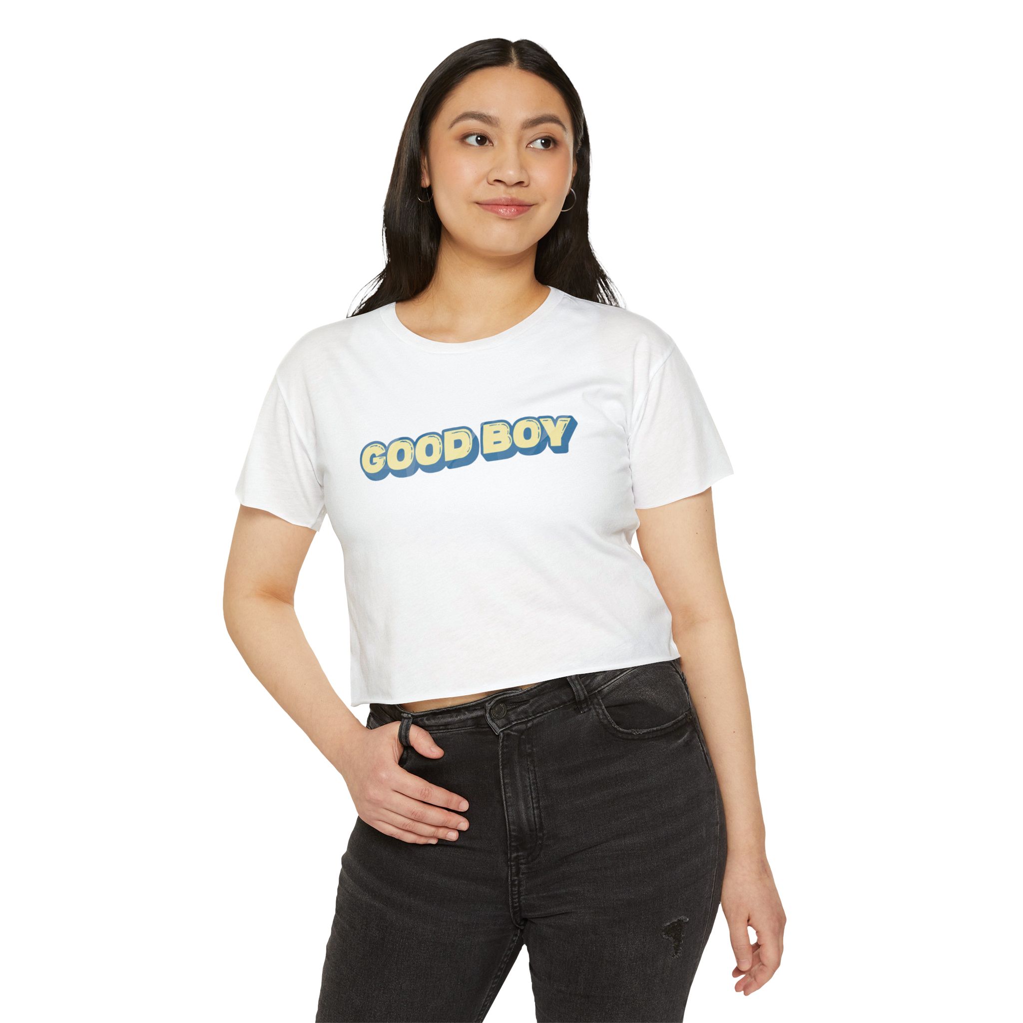"Good Boy" Crop Top - Image 8