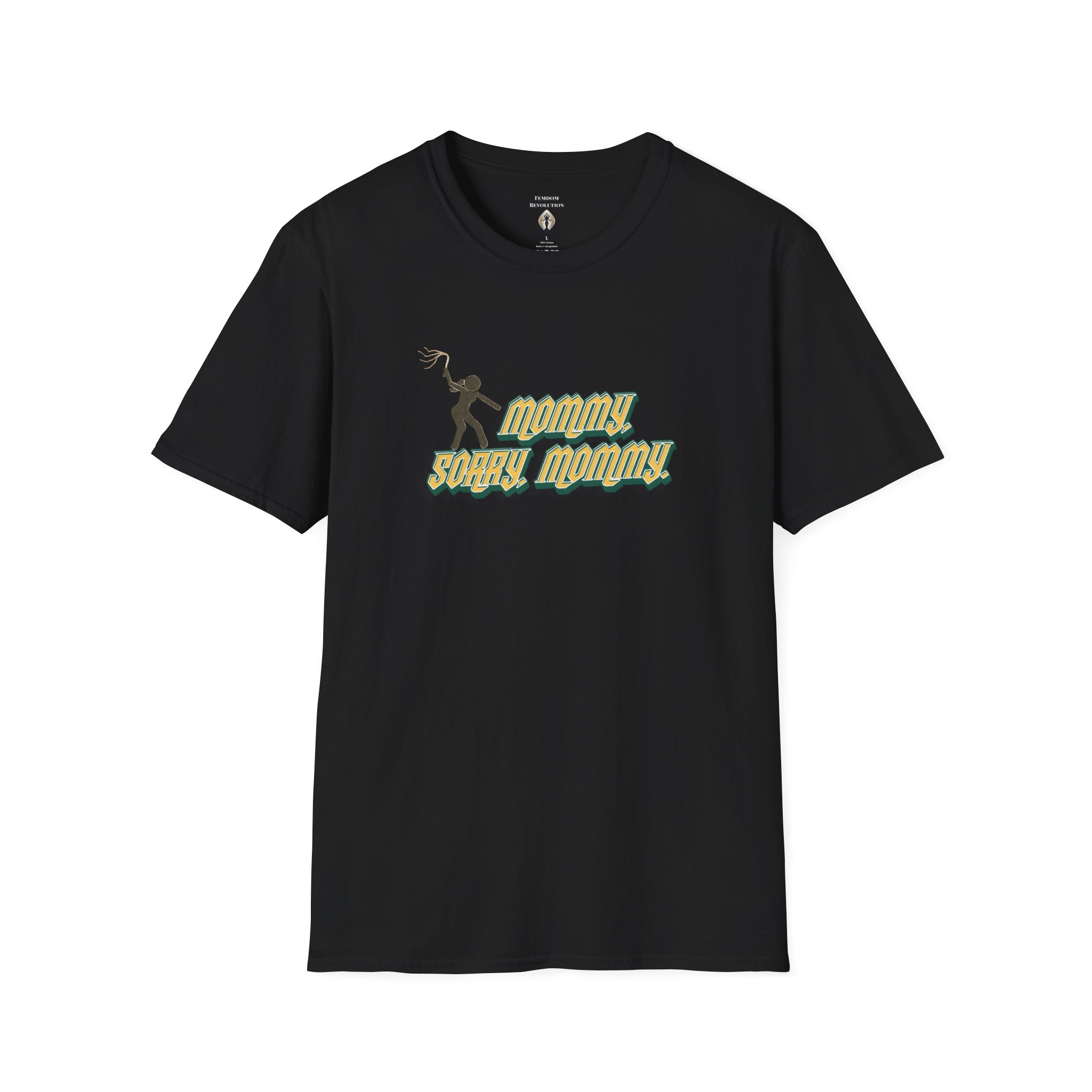 "Sorry, Mommy," Flogger Softstyle T-Shirt - Image 10