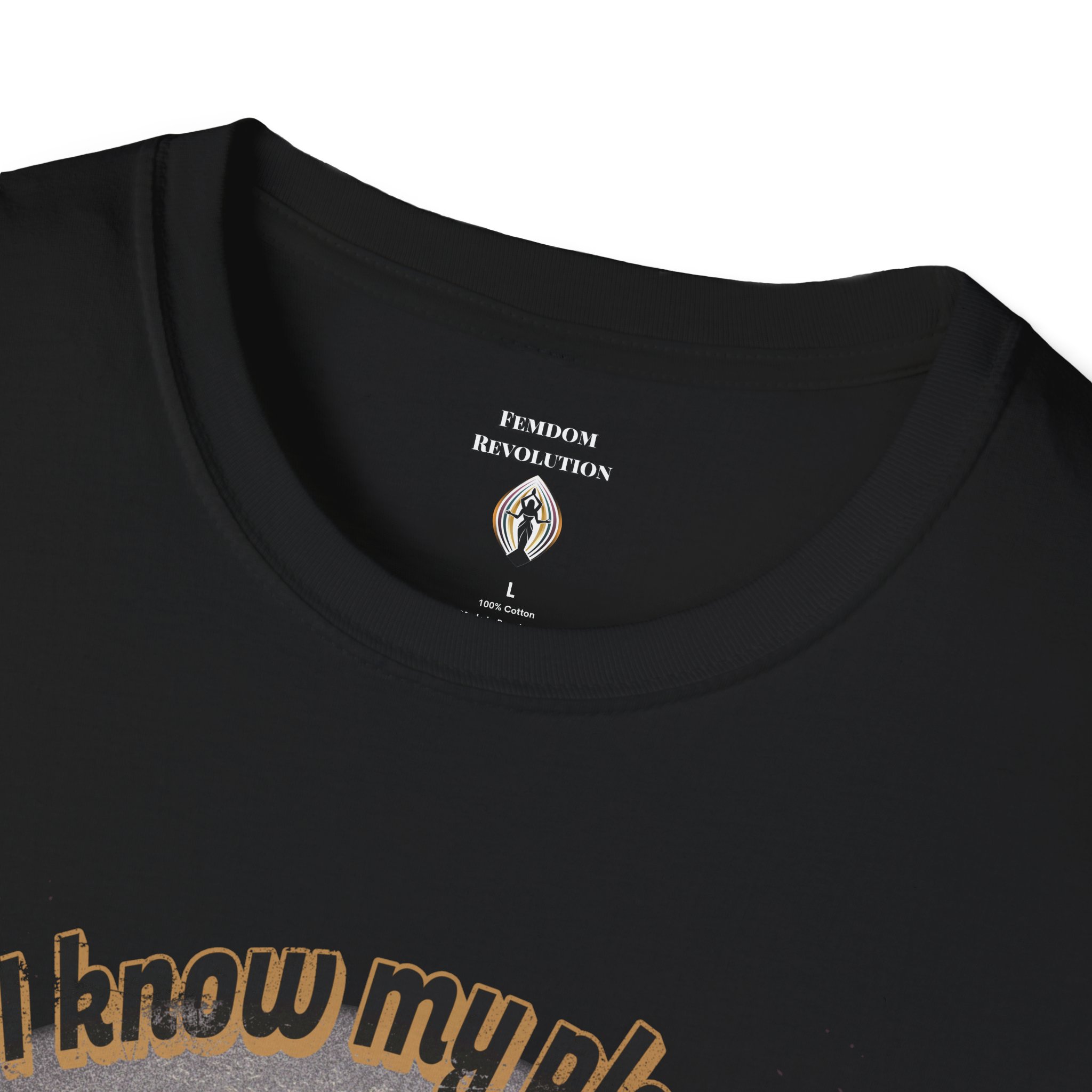 "I know my place" FLR Softstyle T-Shirt - Image 3
