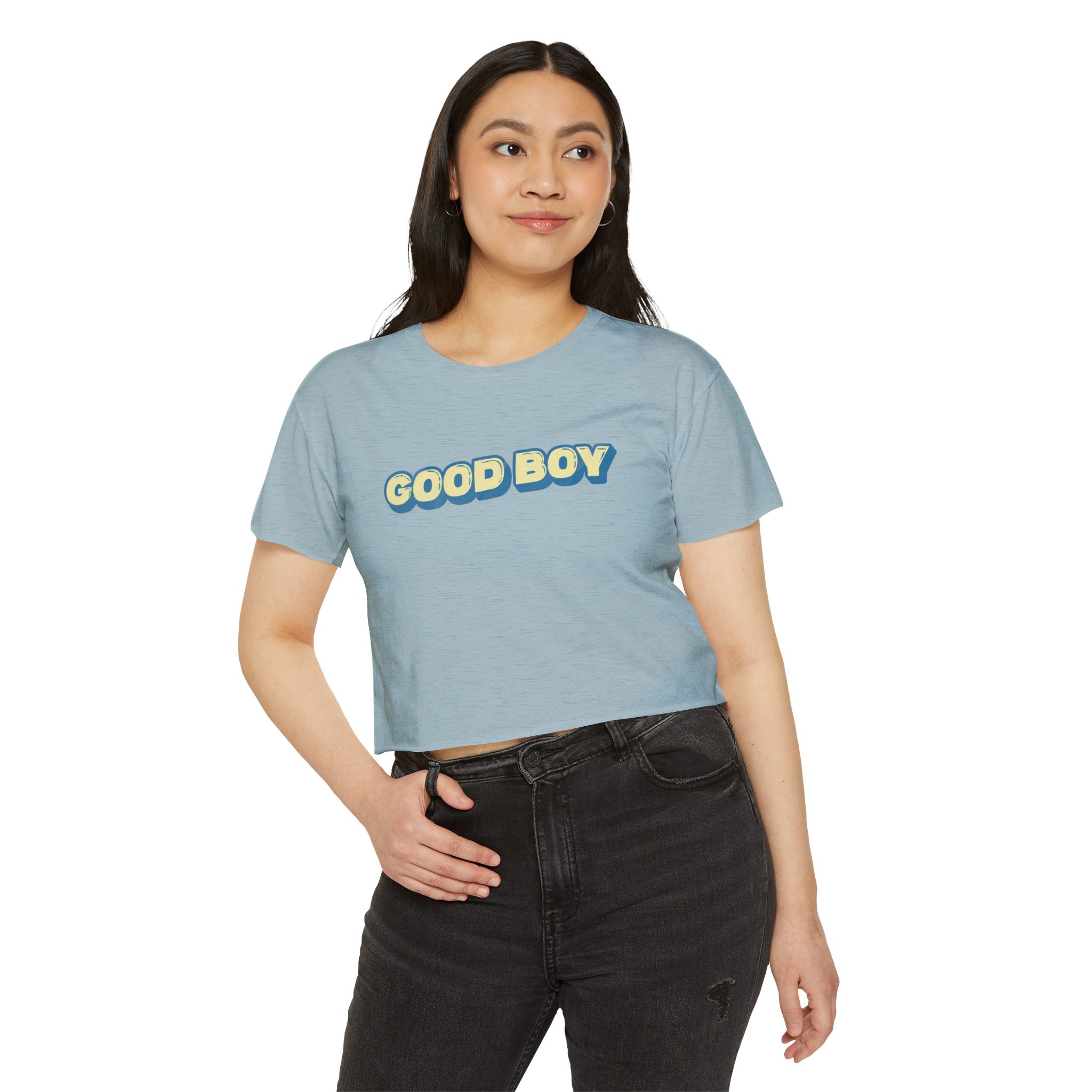 "Good Boy" Crop Top - Image 28