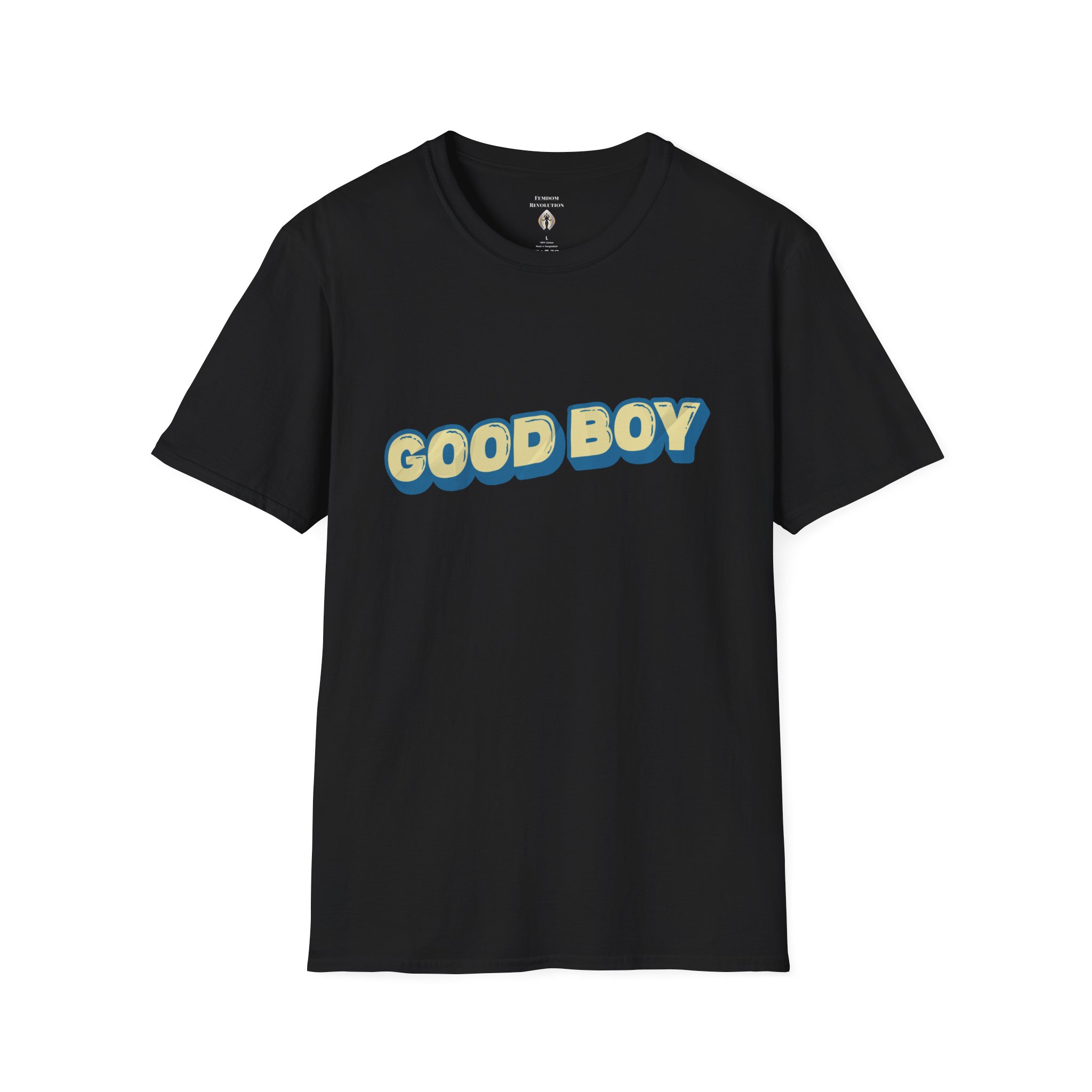 "Good boy" Unisex Softstyle T-Shirt - Image 21