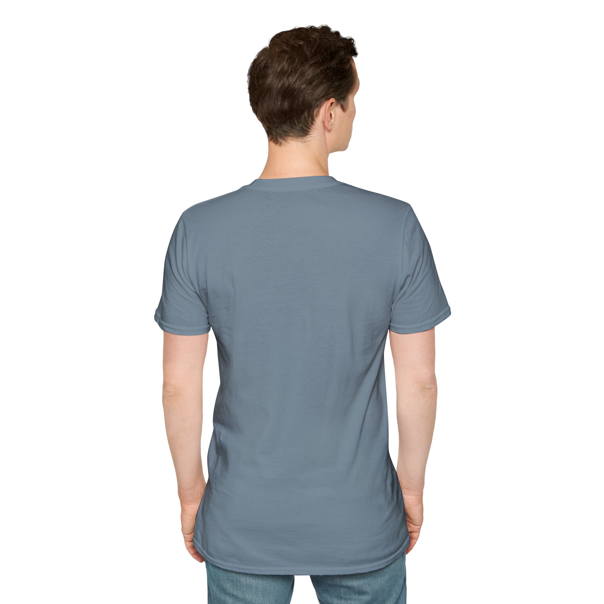 "I know my place" FLR Softstyle T-Shirt - Image 60