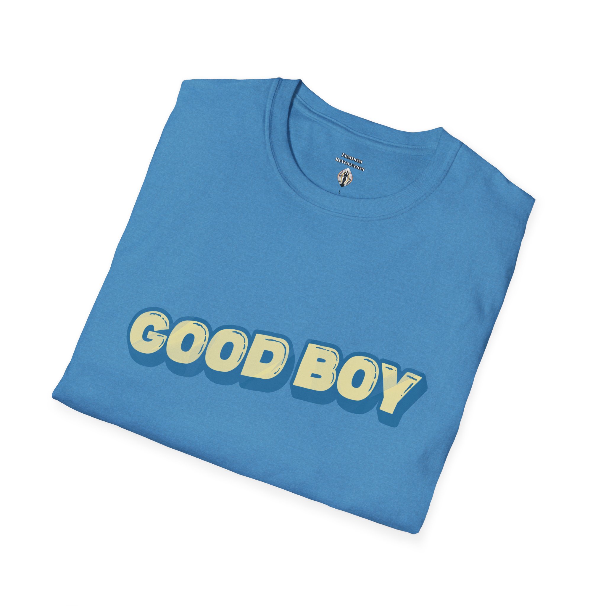 "Good boy" Unisex Softstyle T-Shirt - Image 74