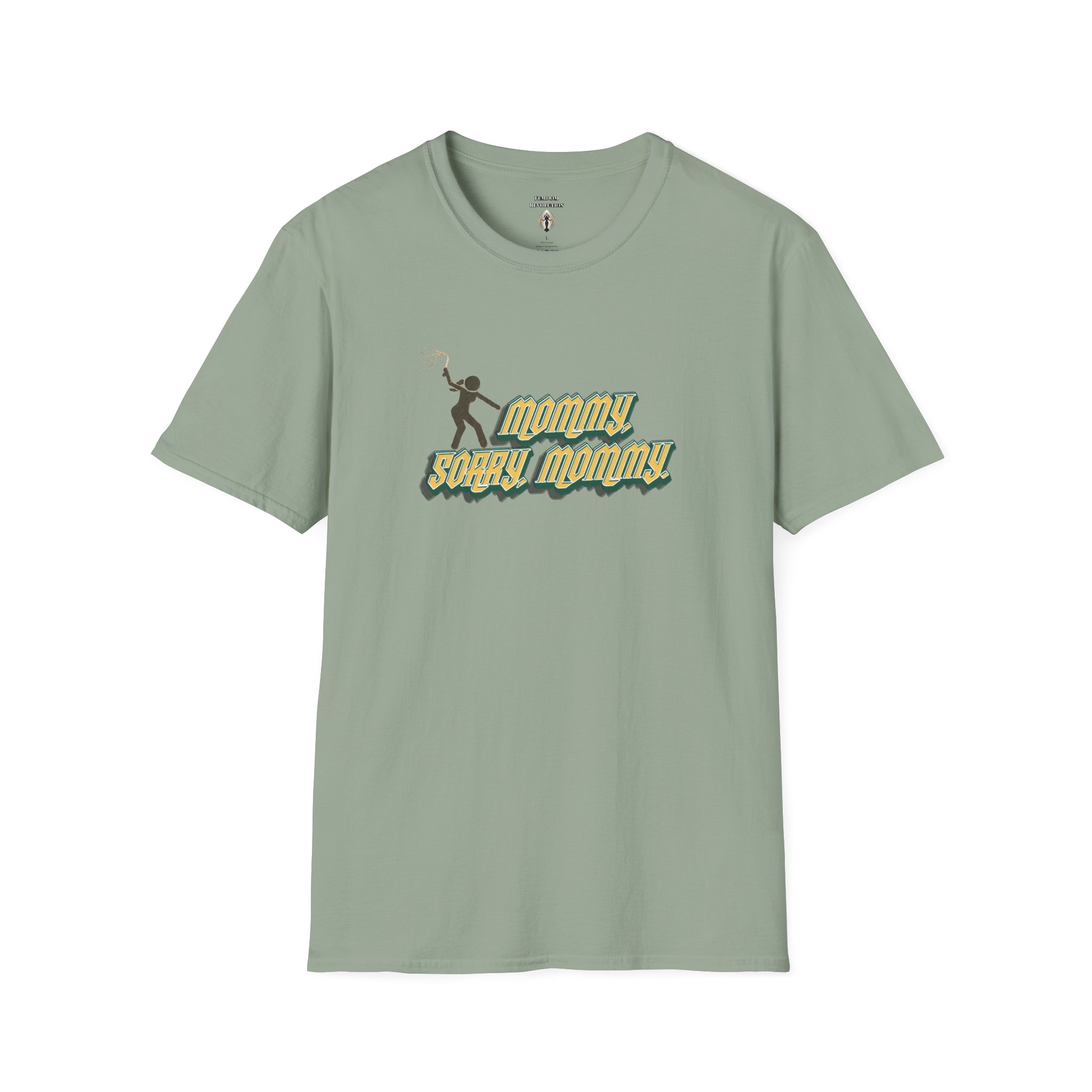 "Sorry, Mommy," Flogger Softstyle T-Shirt - Image 37