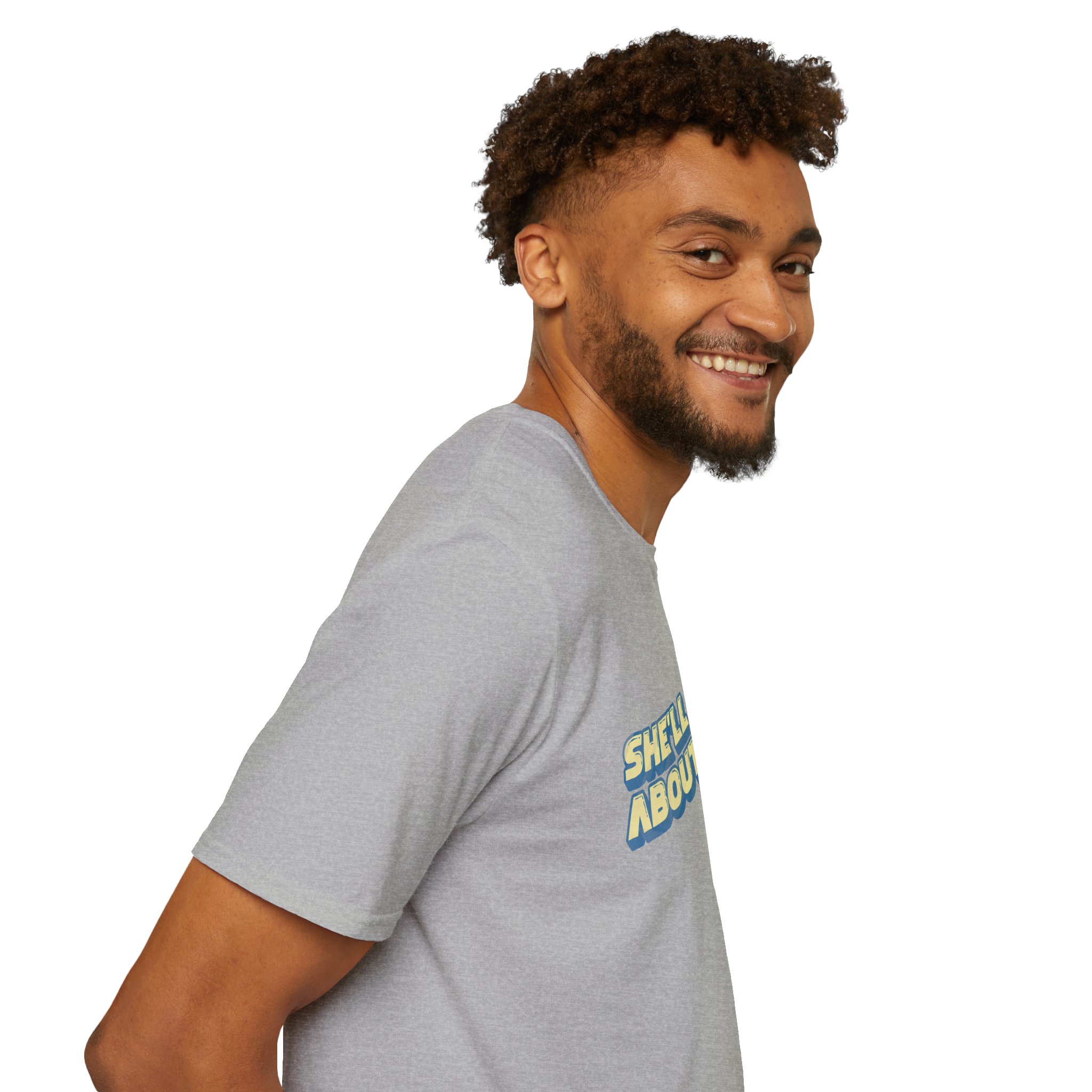 "She'll hear about this" Softstyle T-Shirt - Image 34