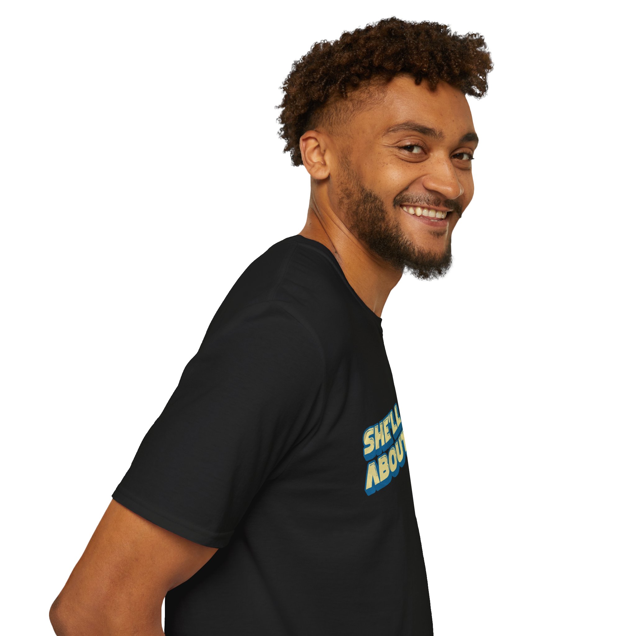 "She'll hear about this" Softstyle T-Shirt - Image 25