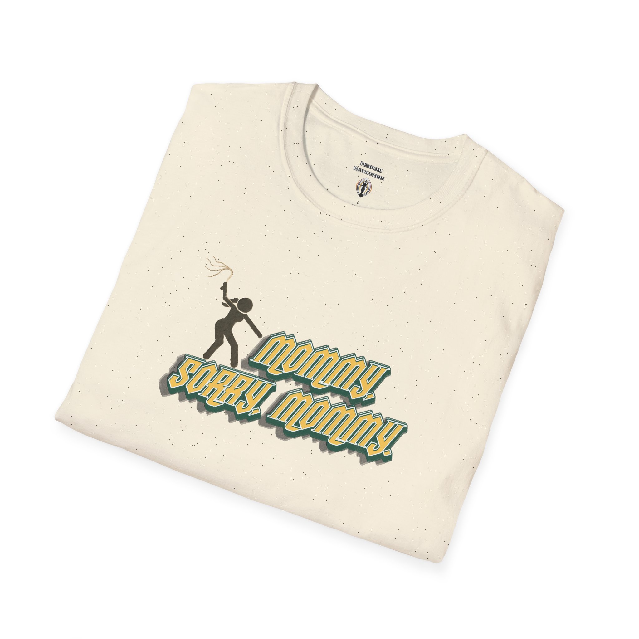 "Sorry, Mommy," Flogger Softstyle T-Shirt - Image 31