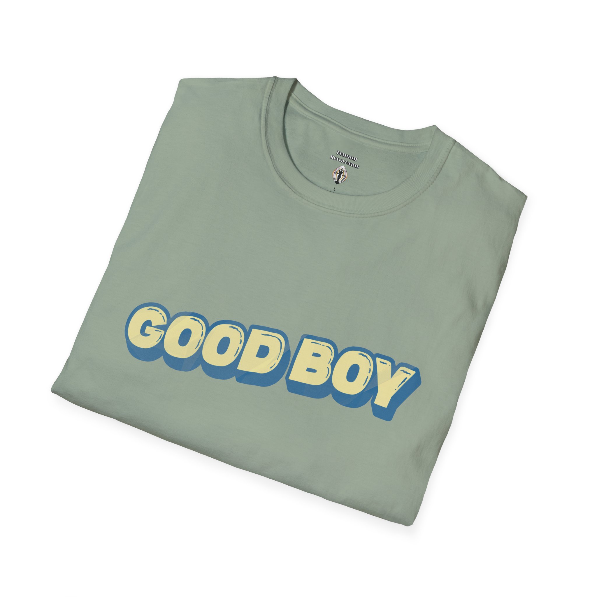 "Good boy" Unisex Softstyle T-Shirt - Image 64