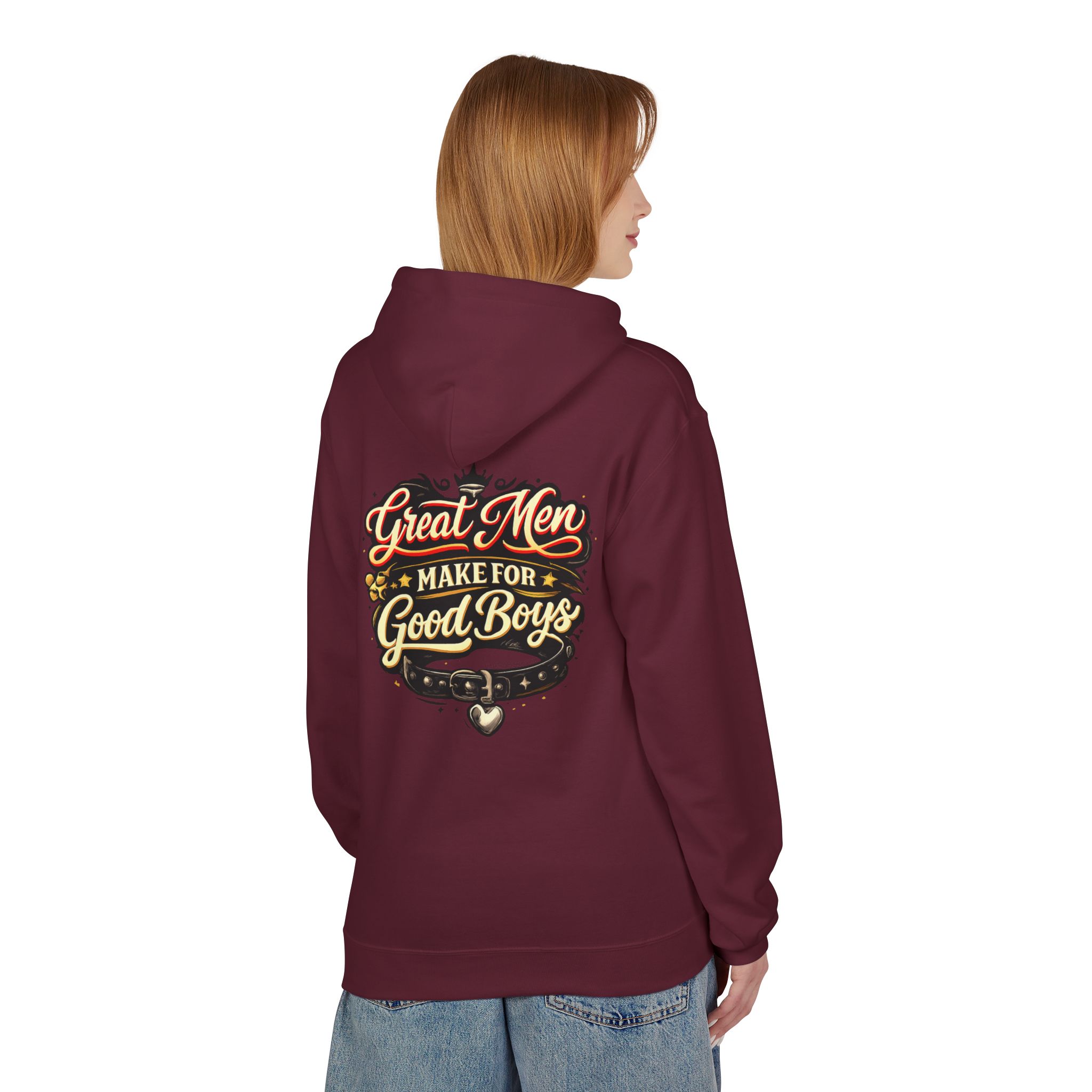 “Great Men Make for Good Boys” Pullover Hoodie - Image 8