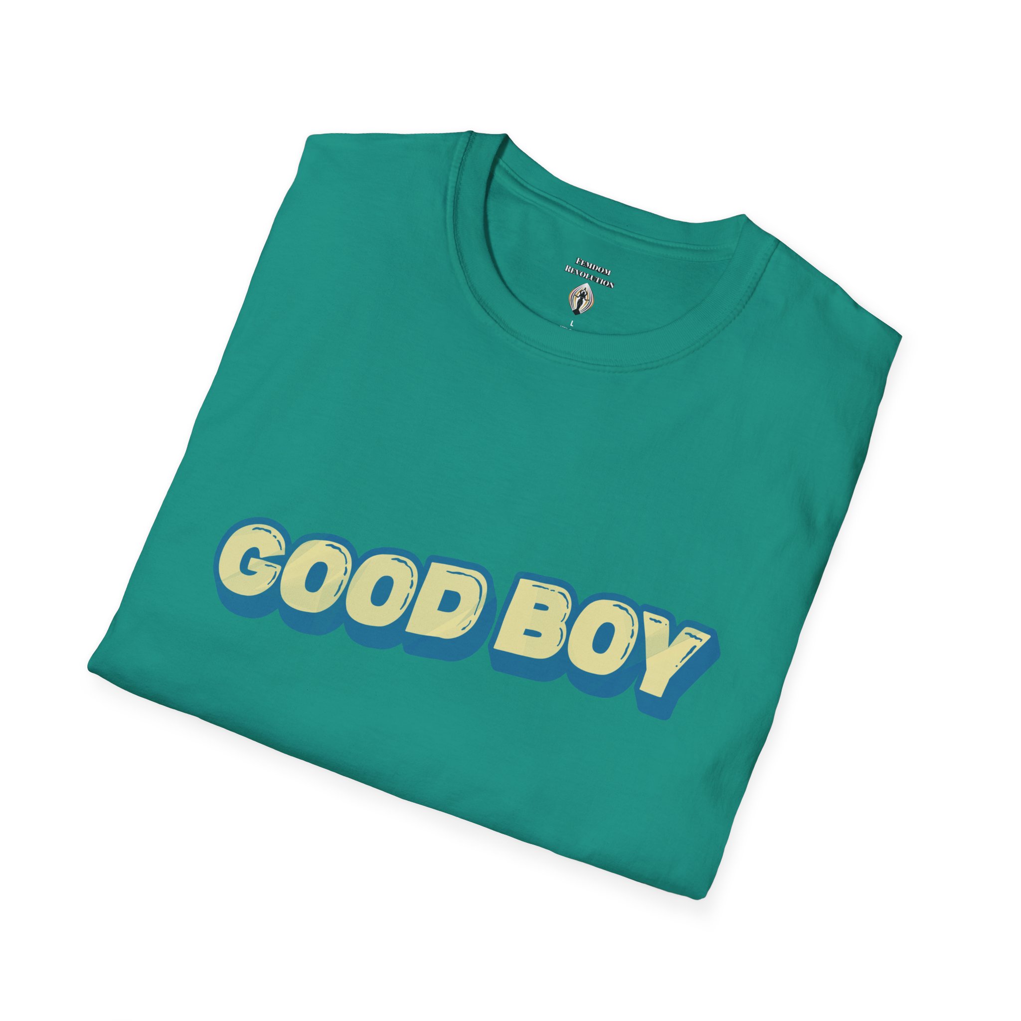 "Good boy" Unisex Softstyle T-Shirt - Image 134