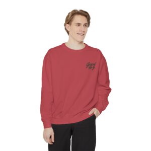 "Good Boy" Script Embroidered Sweater