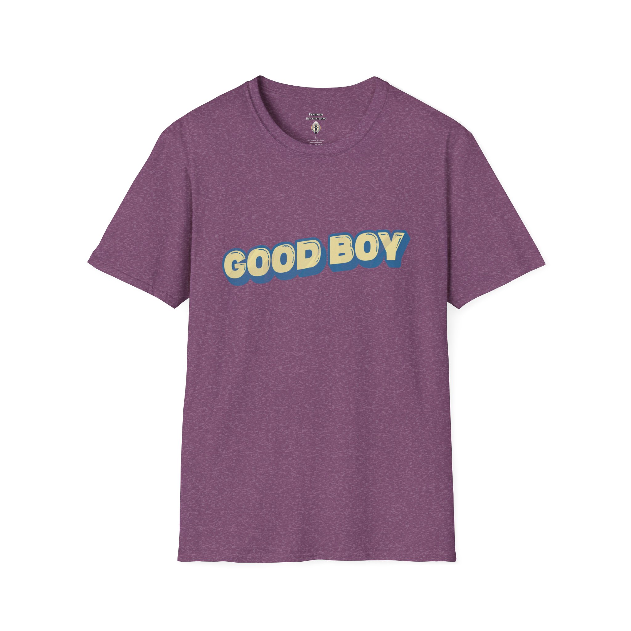 "Good boy" Unisex Softstyle T-Shirt - Image 91