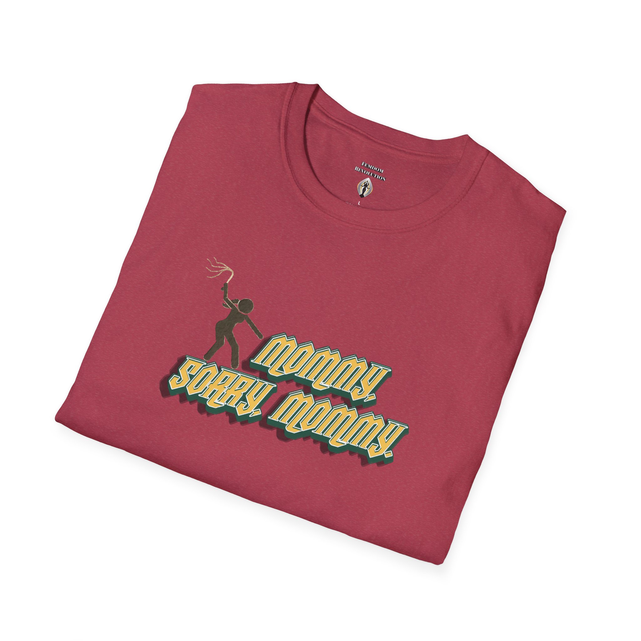 "Sorry, Mommy," Flogger Softstyle T-Shirt