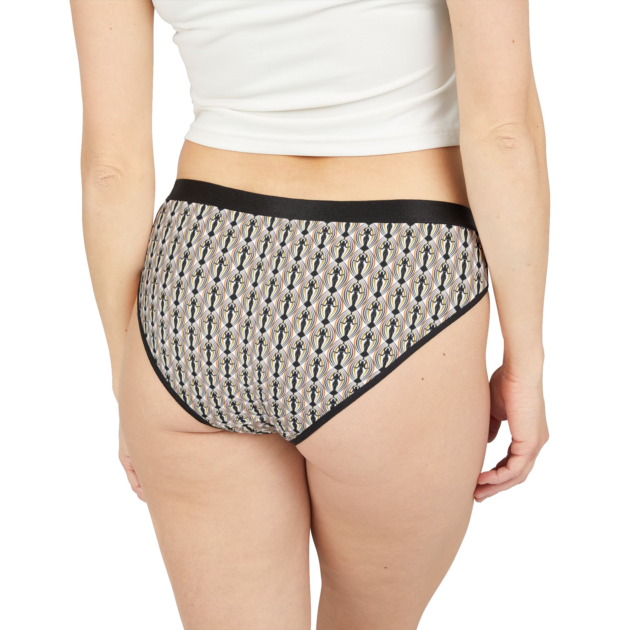 FemRev Print Panties Bikini Briefs - Image 3