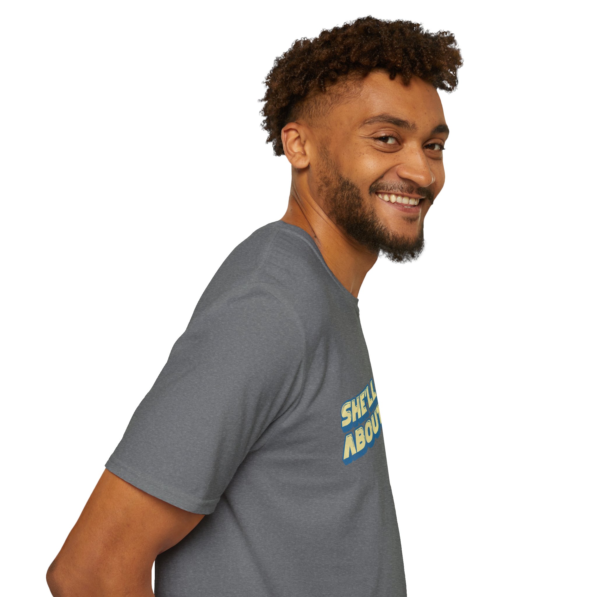 "She'll hear about this" Softstyle T-Shirt - Image 7