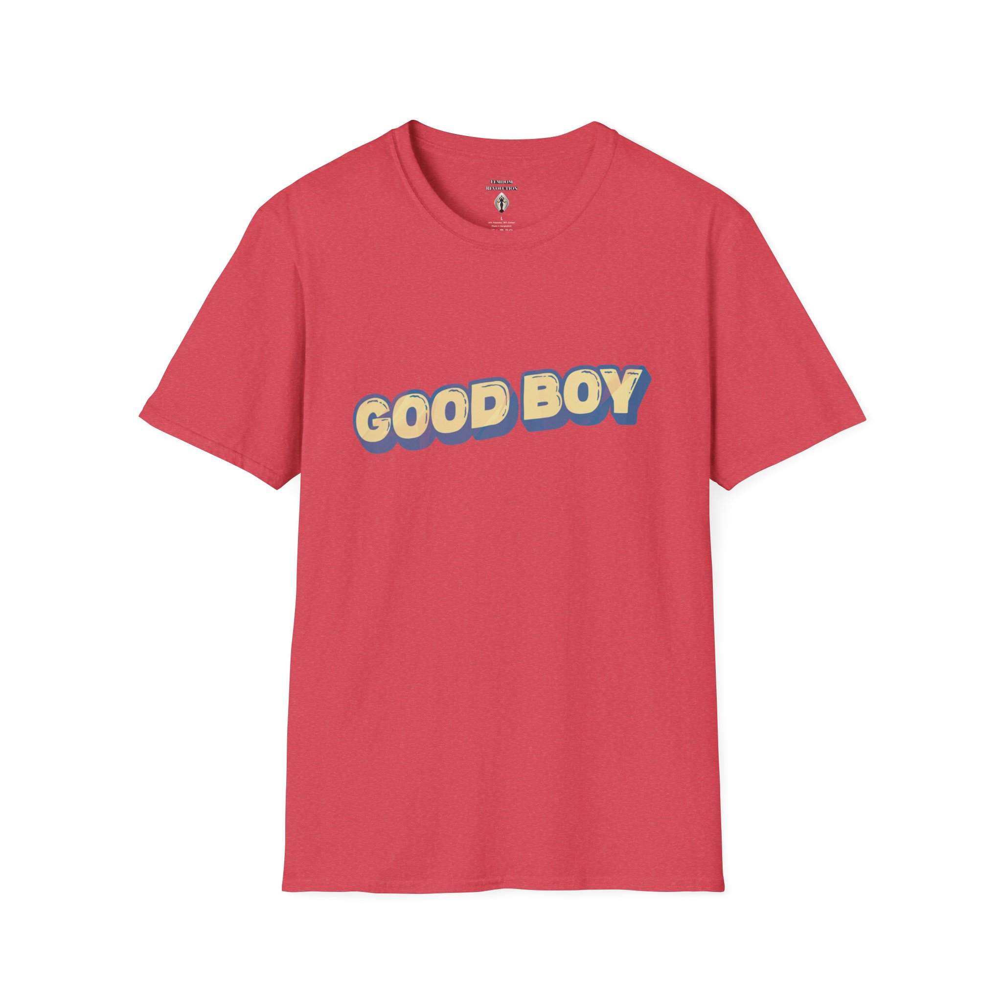 "Good boy" Unisex Softstyle T-Shirt - Image 101