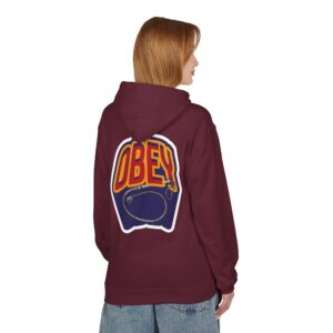 "OBEY" Unisex Fleece Hoodie