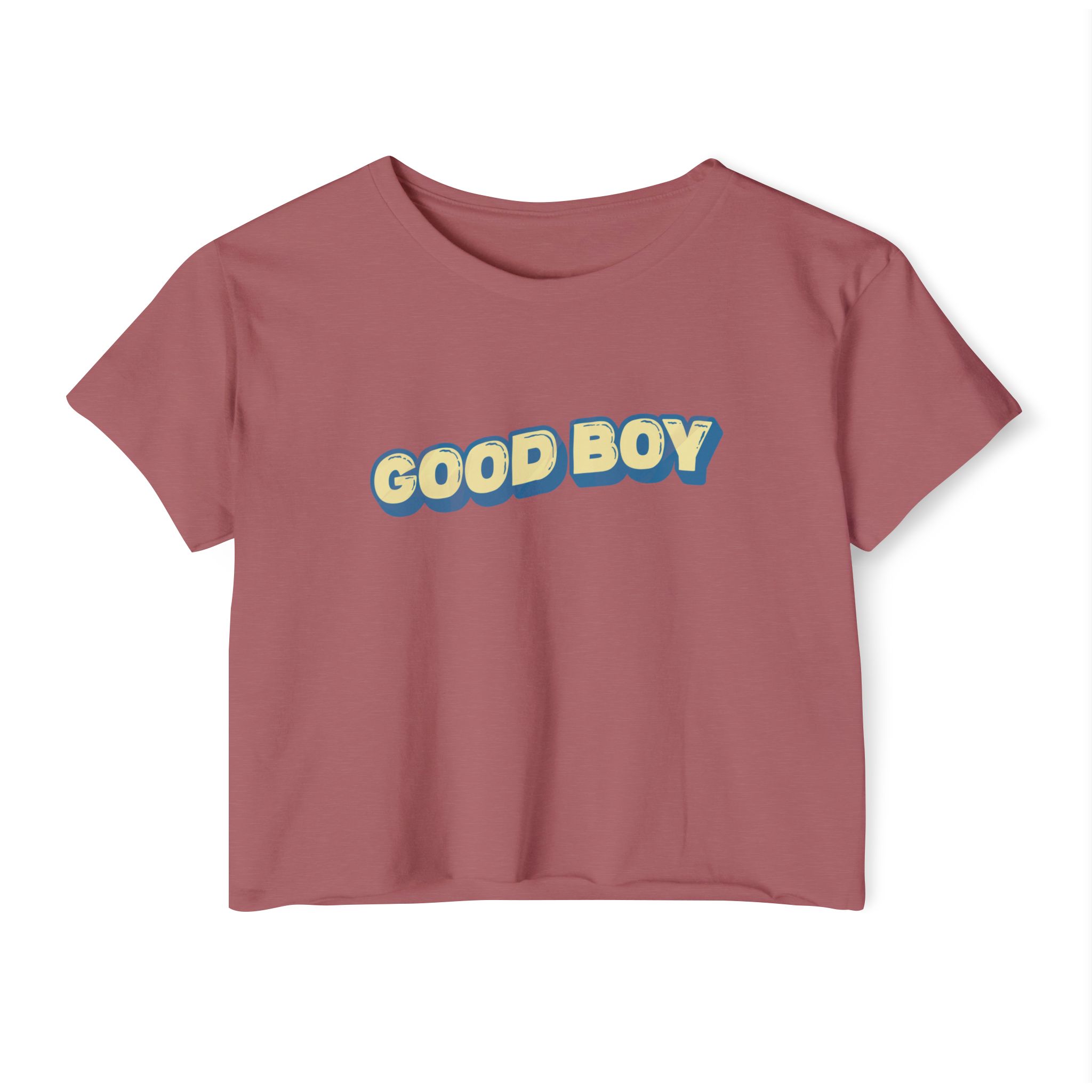 "Good Boy" Crop Top - Image 2