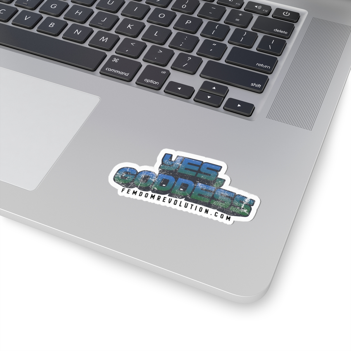 "Yes, Goddess" Forest Sticker - Image 2