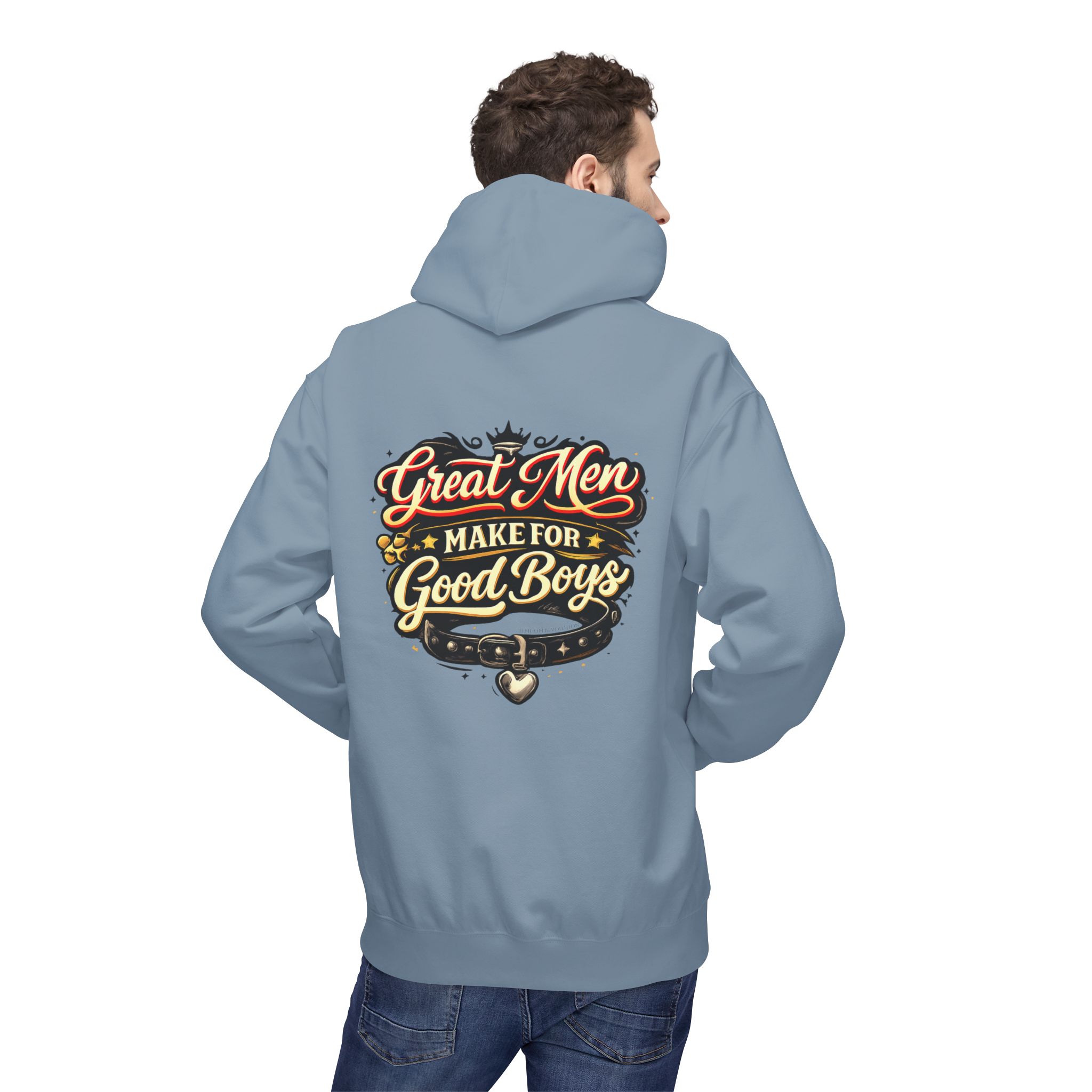 “Great Men Make for Good Boys” Pullover Hoodie - Image 18