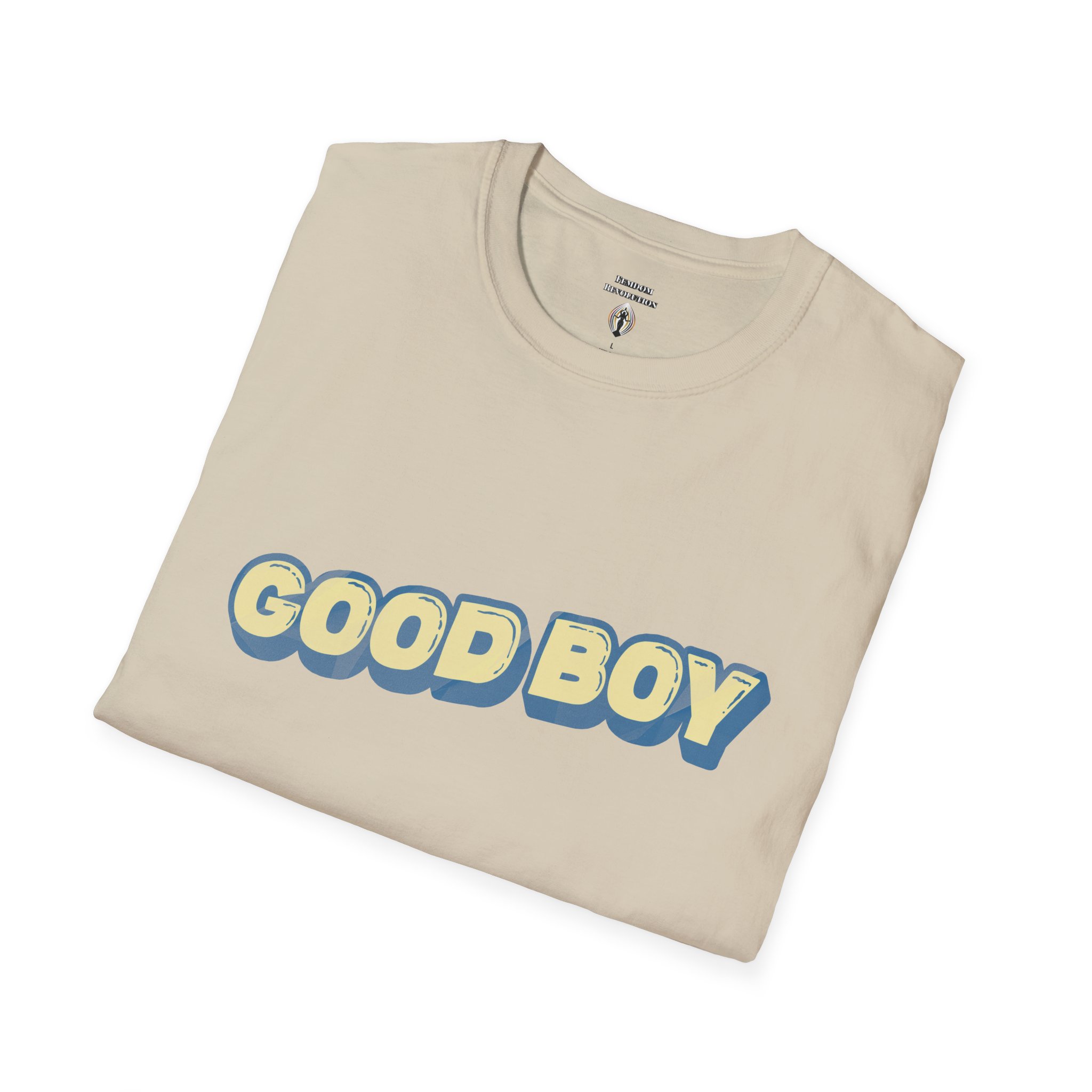 "Good boy" Unisex Softstyle T-Shirt - Image 34