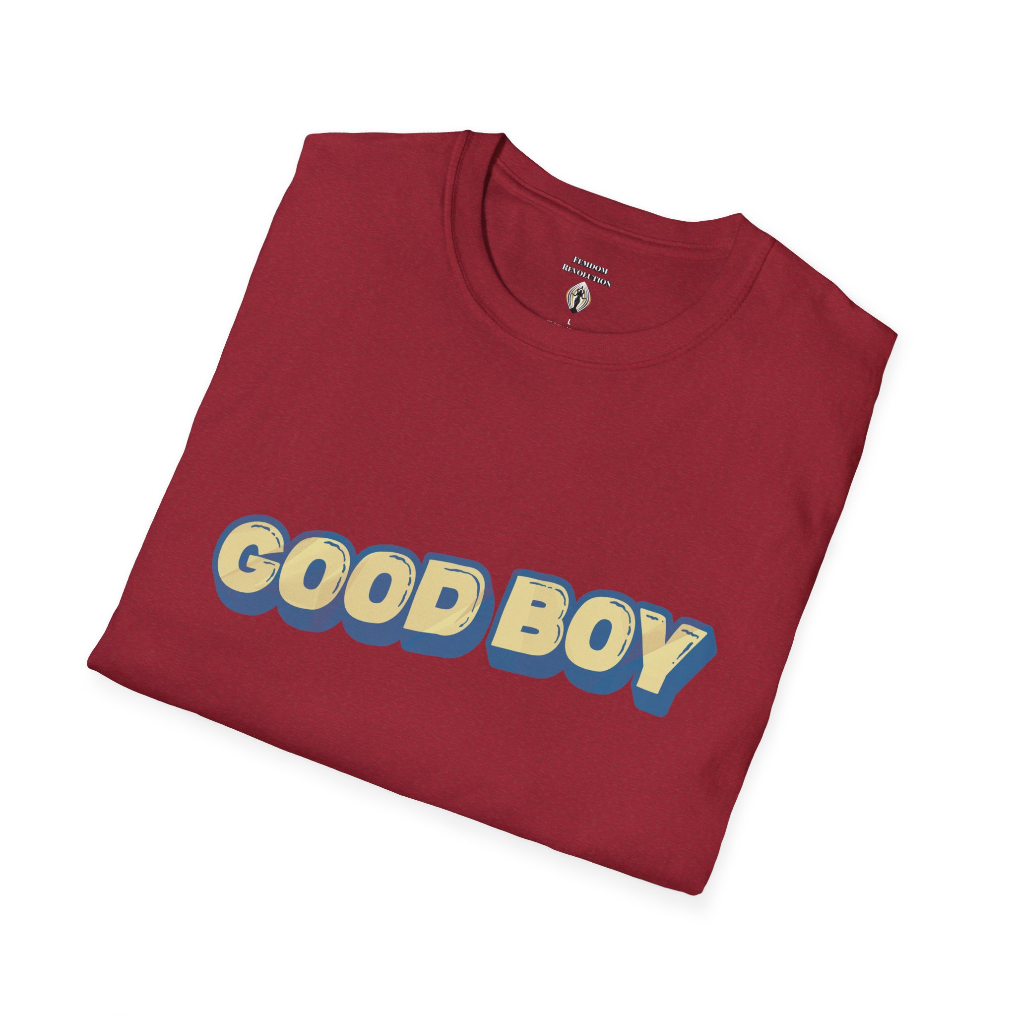 "Good boy" Unisex Softstyle T-Shirt - Image 114
