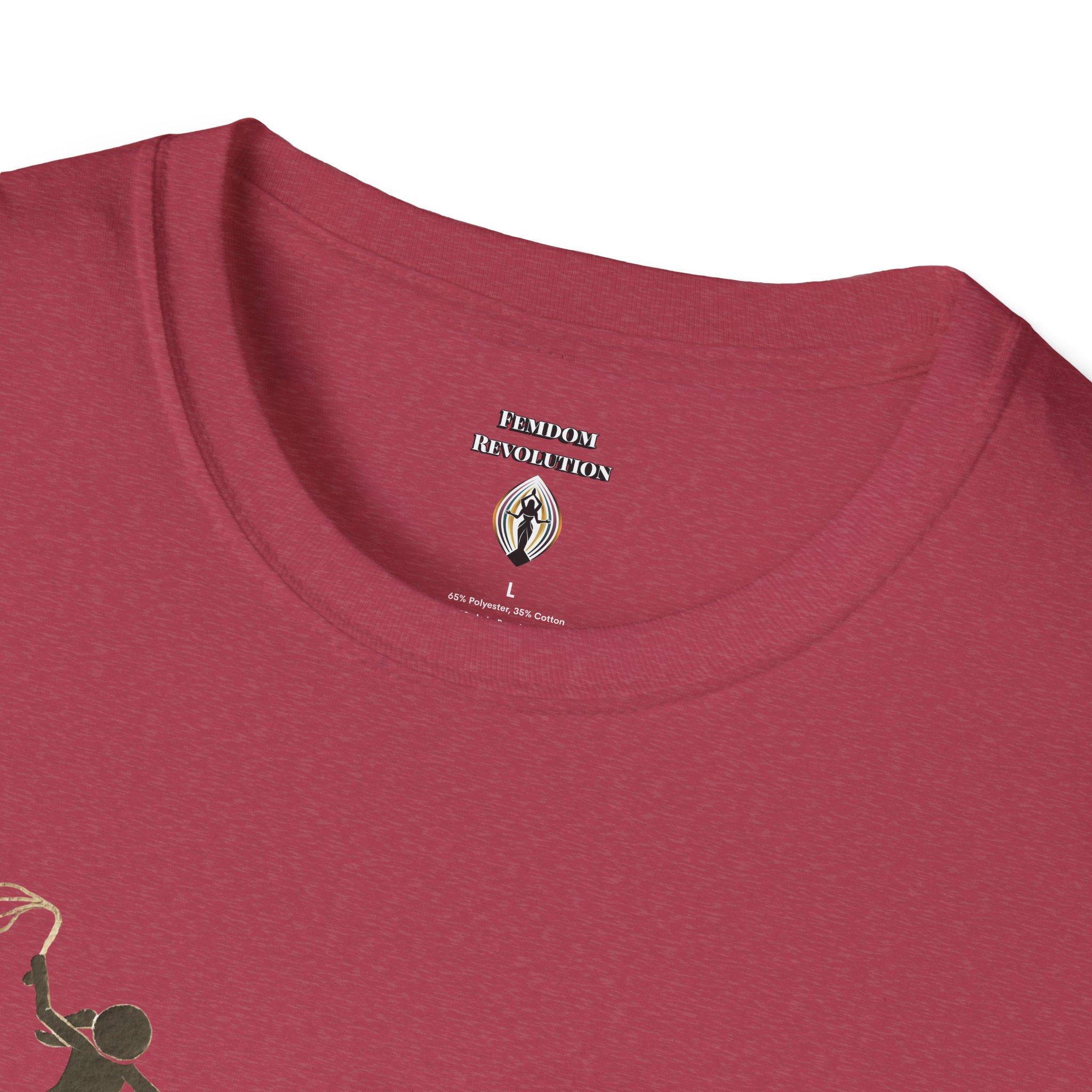 "Sorry, Mommy," Flogger Softstyle T-Shirt - Image 4
