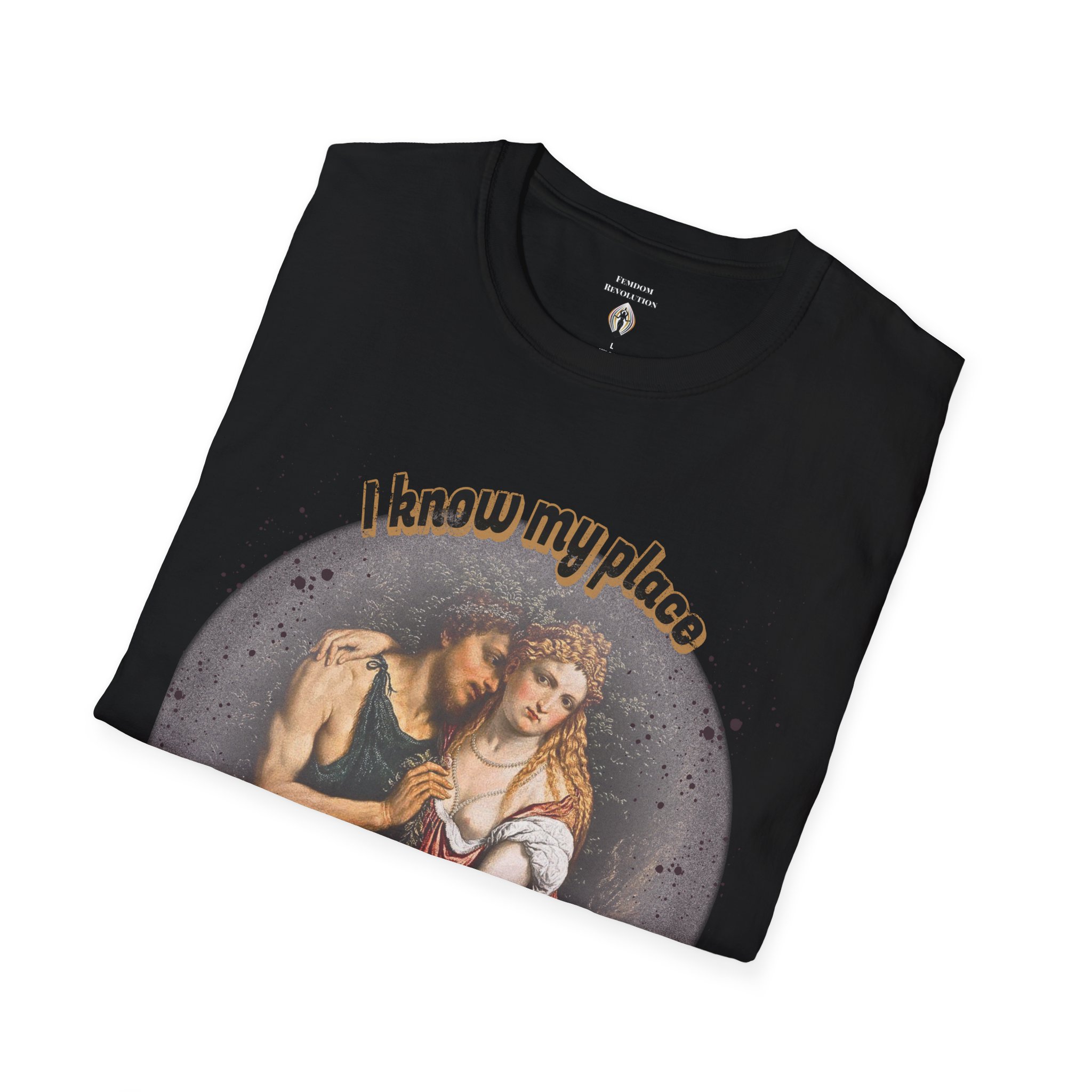 "I know my place" FLR Softstyle T-Shirt - Image 4