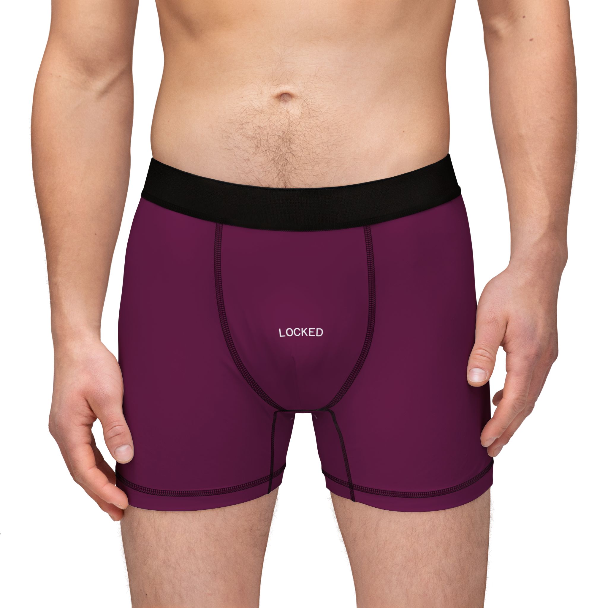 Locked Property of Creatrix Men's Boxers (Light) - Image 5